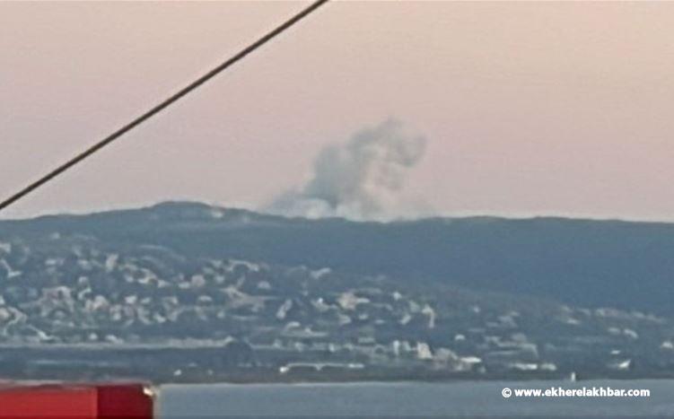 الجيش الإسرائيلي نفذ عملية تفجير كبيرة في بلدة شمع - قضاء صور