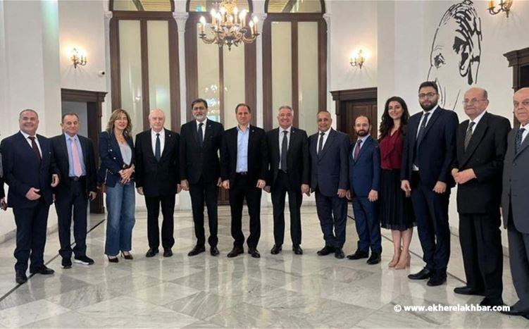 الجميّل اطلع من وفد رابطة الروم الكاثوليك على برامجها