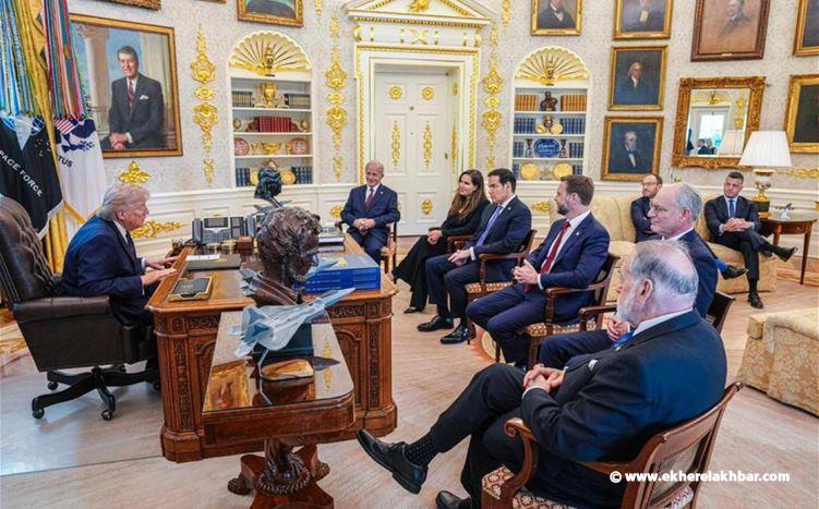 ترامب: المفاوضات المباشرة بين إسرائيل ولبنان ستعقد خلال أسبوعين