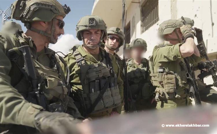 رئيس الأركان الإسرائيلي من جنوب لبنان: لا قيود على استخدام القوة ضد حزب الله