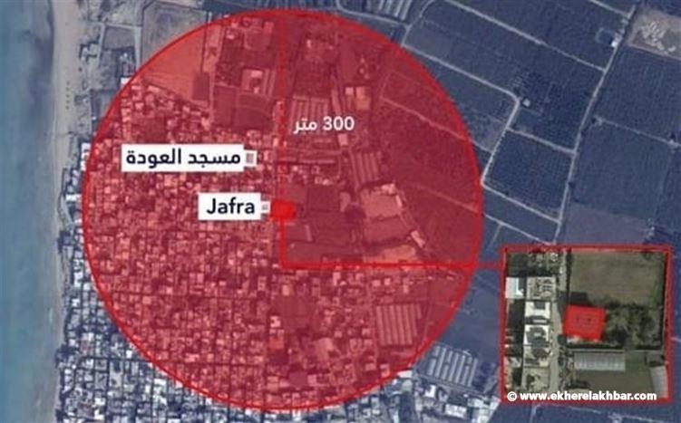 الجيش الإسرائيلي يُنذر سكان مدينة صور ومحيطها وتحديداً سكّان المبنى المحدّد باللون الأحمر بالإخلاء الفوري