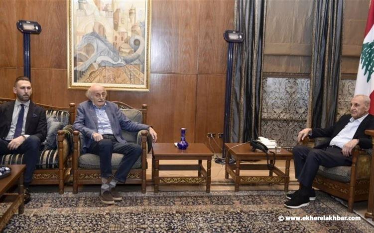 جنبلاط : الهم الأساس هو الوحدة الداخلية