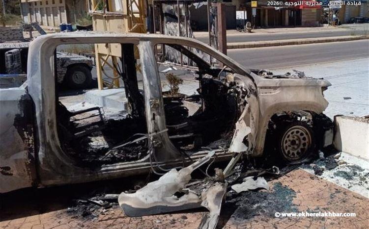 الجيش اللبناني: استهداف إسرائيلي لآلية للجيش وإصابة ضابط وعسكري بجروح
