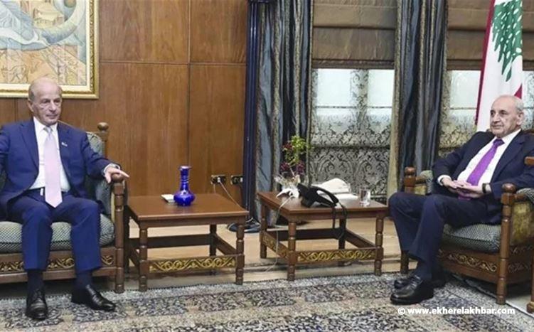 ماذا قال السفير ميشال عيسى بعد لقائه الرئيس بري؟