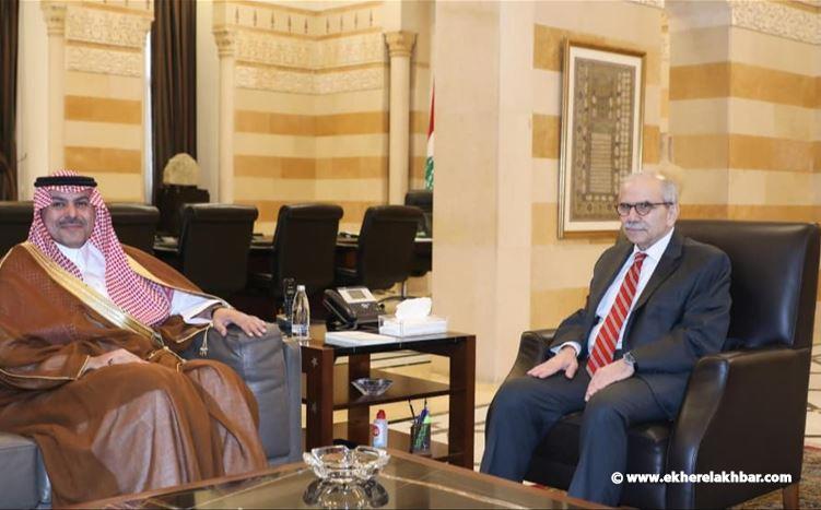 الرئيس سلام التقى سفير السعودية في زيارة بروتوكولية