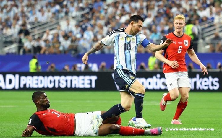 ليونيل ميسي يفتتح التسجيل للأرجنتين ضد النمسا في كأس العالم 2026 