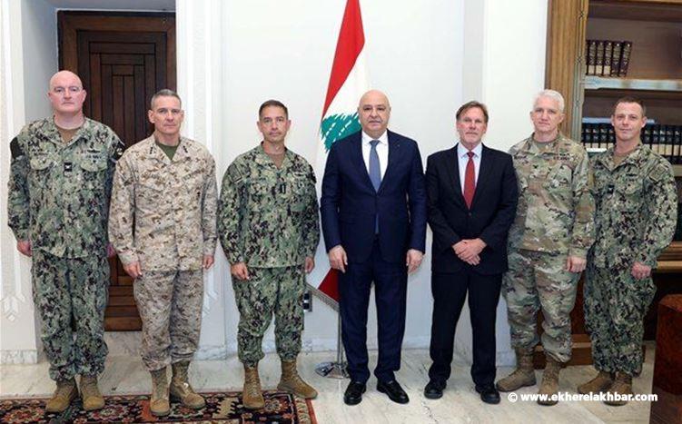 الرئيس عون : الدولة مصممة على بسط سلطتها بقواها المسلحة حتى الحدود الجنوبية الدولية