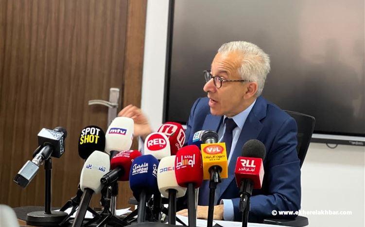 وزير الاقتصاد: تراجع أسعار الطاقة وانخفاض الكلفة عالمياً يجب أن ينعكسا على السلع وجيب المستهلك