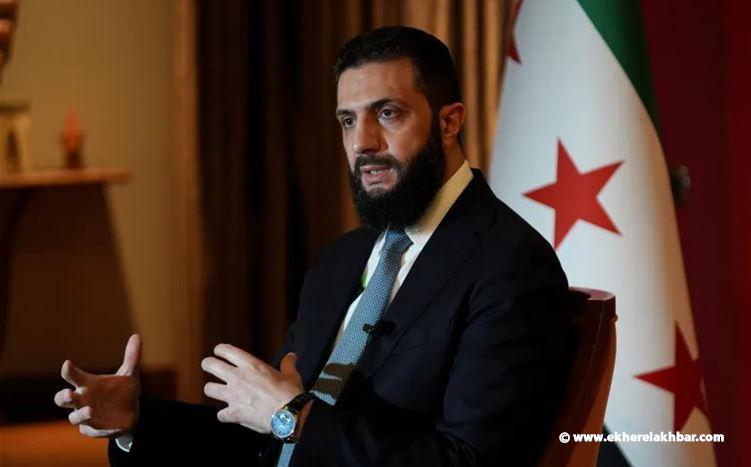 الشرع: إسرائيل تسعى إلى تحويل سوريا لساحة فوضى غير منتهية
