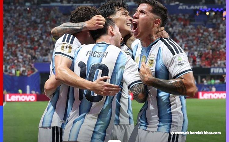 منتخب الأرجنتين يفوز على نظيره المصري، ويواصل مشواره نحو ربع نهائي  كأس_العالم 2026