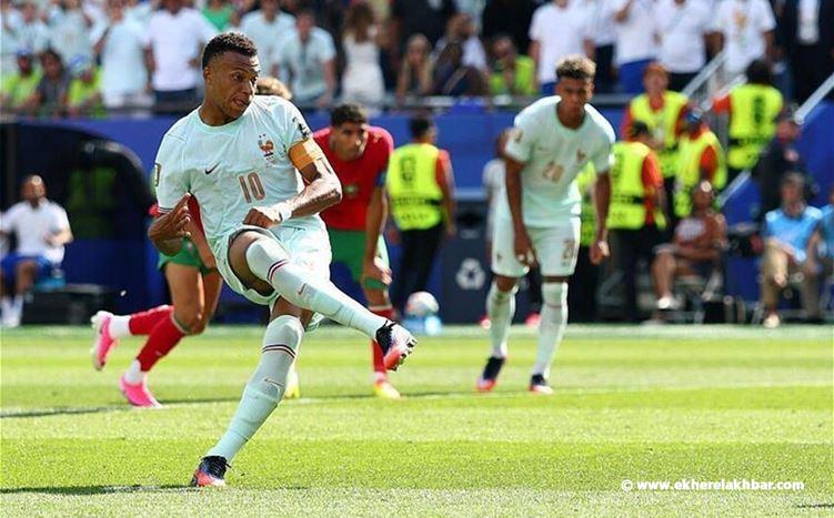 مبابي يكشف سر إهداره ضربة الجزاء أمام المغرب