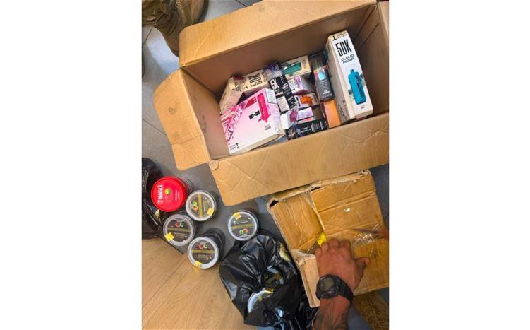 "الريجي": ضبط مصنوعات تبغية مهرّبة ومزوّرة