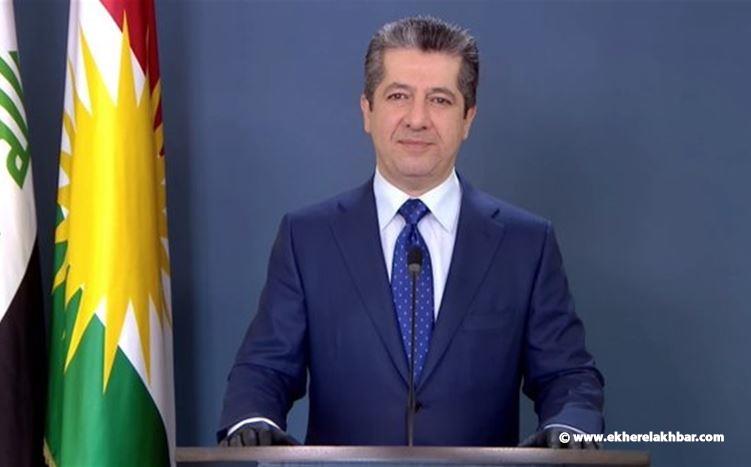 مسيّرتان إيرانيتان تستهدفان مكتب رئيس حكومة إقليم كردستان العراق