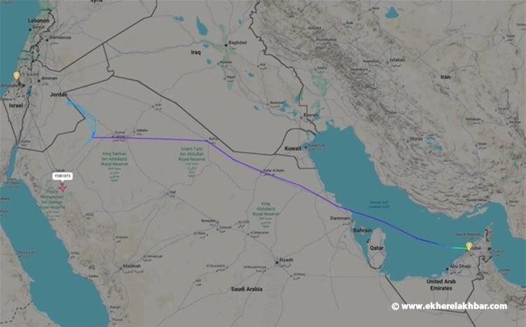 تحويل مسار رحلة جوية متجهة من الإمارات إلى إسرائيل
