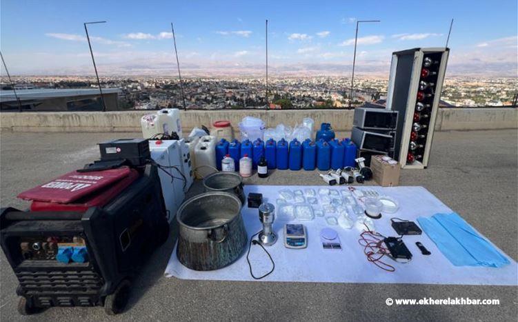 مصادرة معامل مخدرات في إيعات والشراونة
