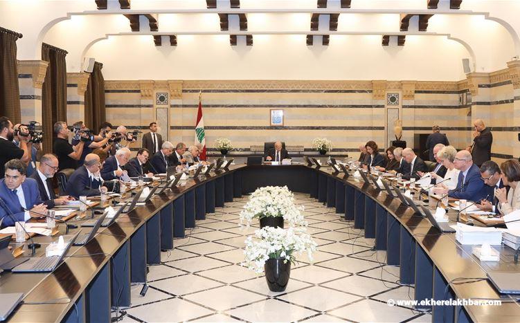 مجلس الوزراء: لا بت باحالة " المتفجرات " الى المجلس العدلي..والقوات تنسحب