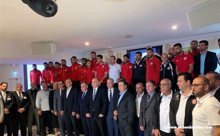 الاتحاد الأسترالي اللبناني كرم منتخب لبنان لكرة القدم