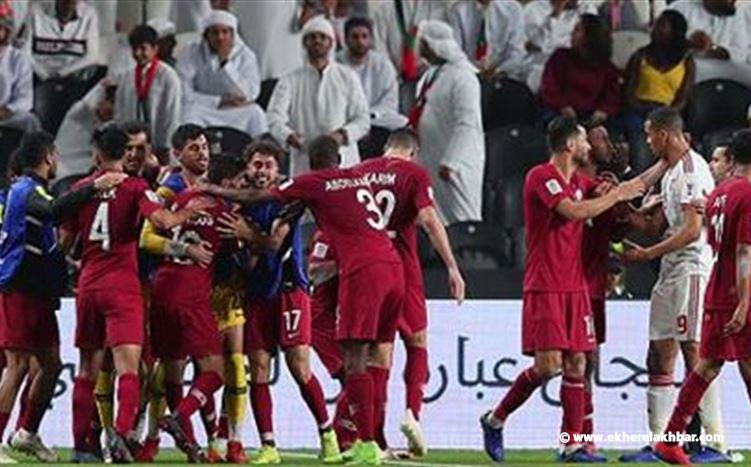 قطر تكتسح الإمارات برباعية في عقر دارها وتتأهل لنهائي آسيا