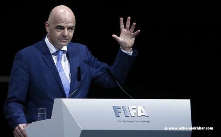 إعادة انتخاب جياني إنفانتينو رئيسا للاتحاد الدولي لكرة القدم بالتزكية