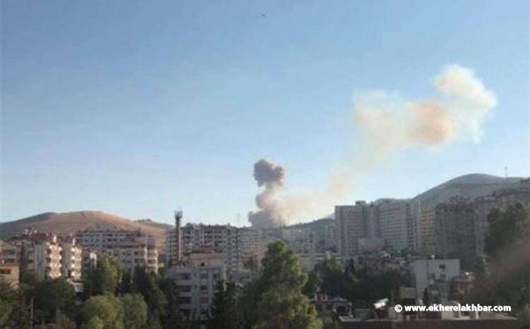 دمشق: انفجار في منطقة عسكرية في مشروع دمر