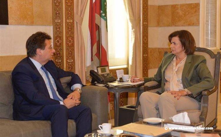 كنعان يزور الحسن: اضراب الشاحنات وقضايا متنية
