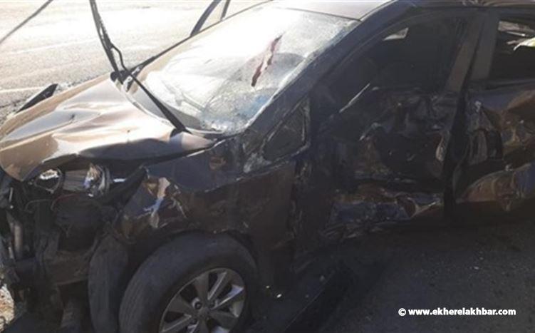 18 جريحا بينهم 3 أطفال في حادث سير في جبيل