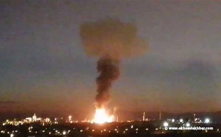 انفجار هائل في مصنع في تاراجونا في  كاتالونيا - إسبانيا