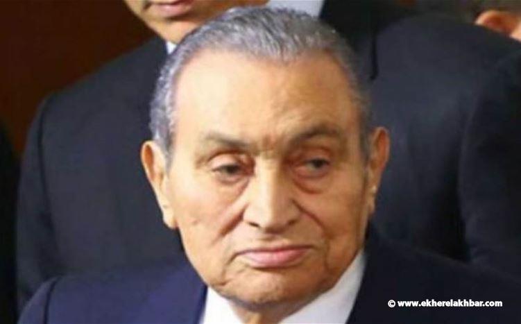 التلفزيون الرسمي المصري: وفاة الرئيس المصري الأسبق حسني مبارك