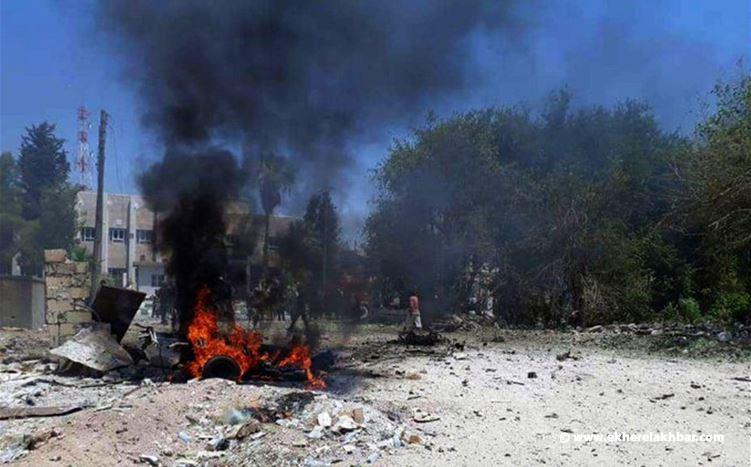 تفجير سيارة مفخخة بمدينة رأس العين بريف الحسكة