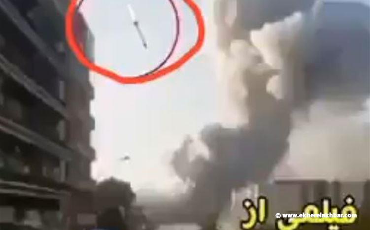 حقيقة الصاروخ الذي ادعى ناشروه ضربه لمرفأ بيروت