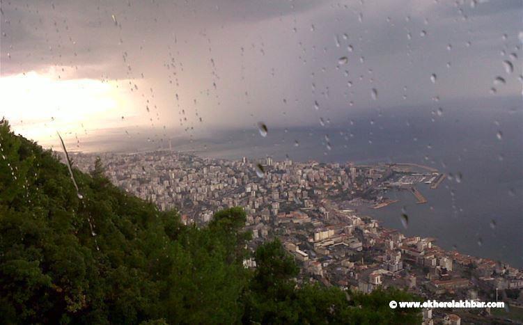 الطقس المتوقع في لبنان