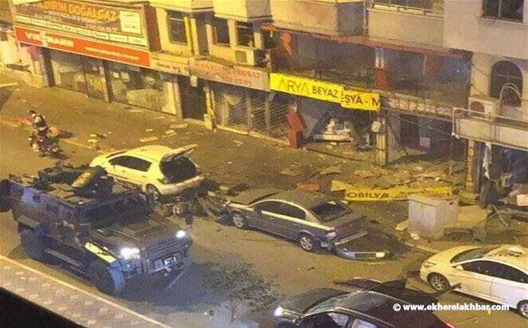 وسائل إعلام تركية : إنفجار وسط مدينة هاطاي جنوب البلاد