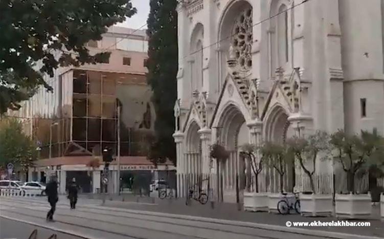 فرنسا..رئيس بلدية نيس يعلن إلقاء القبض على شخص بعد هجوم بسكين قرب كنيسة