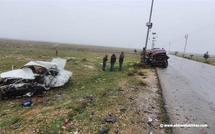 قتيل في حادث سير مروع على طريق عام الهرمل