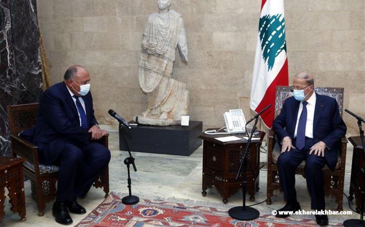 شكري : الجهود تبذل لانتاج حكومة انقاذ