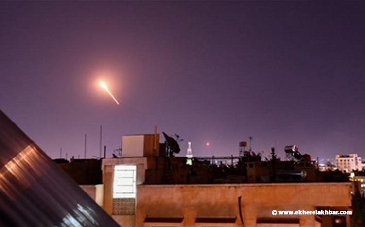 عدوان إسرائيلي بالصواريخ في محيط دمشق