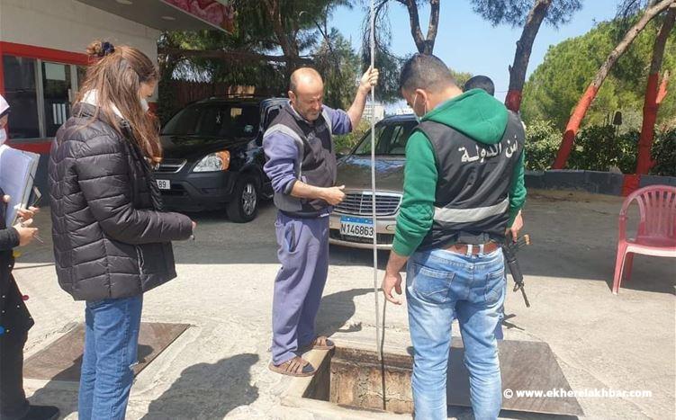 محاضر ضبط في حق محطات مخالفة في زحلة وتوقيف سوري