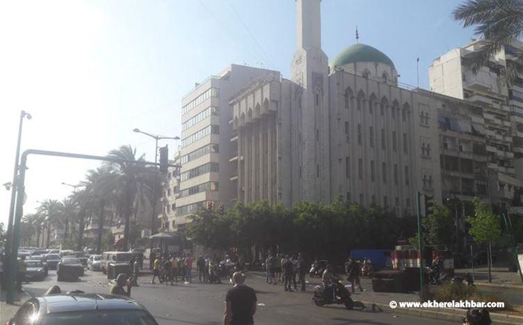 طرقات كورنيش المرزعة، الكولا، وسليم سلام، لا تزال مقطوعة