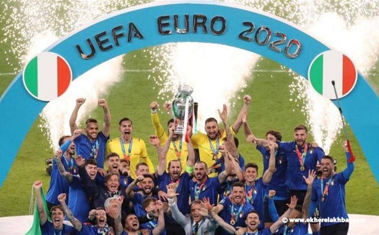 منتخب إيطاليا بطلًا لـ&quot;يورو 2020&quot; على حساب إنجلترا