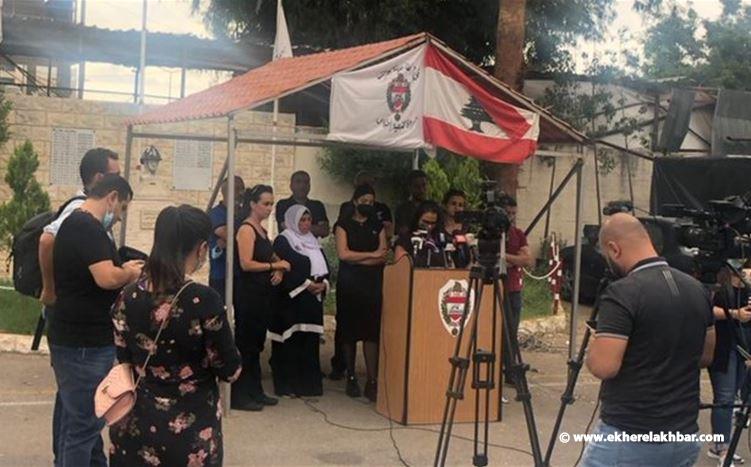 أهالي شهداء فوج إطفاء بيروت: كلنا ثقة بعمل القاضي بيطار