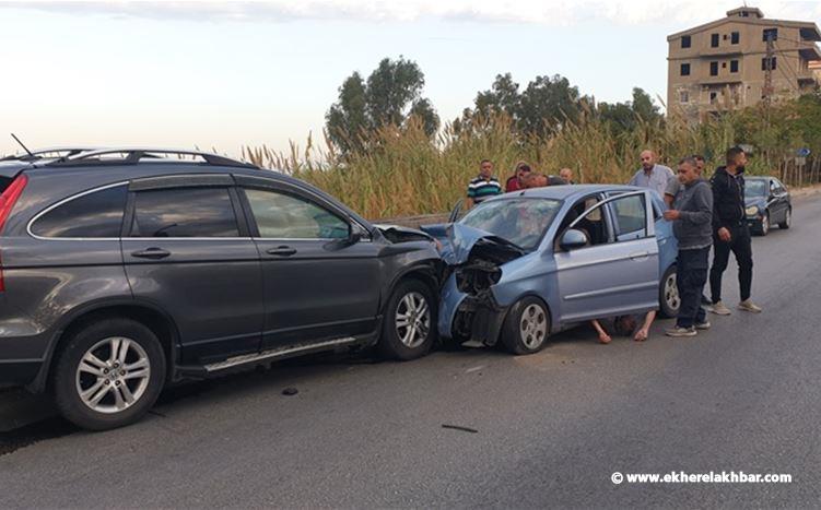 قتيل و6 جرحى في حادث سير على الطريق البحرية في العقيبة