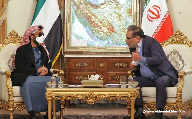 ايران تريد توطيد علاقاتها مع دولة الامارات