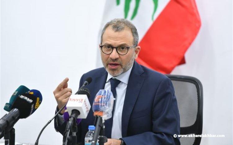 باسيل: كلام جعجع مضحك >>>«وكيفما ضربت إيدك هناك فاسدون».
