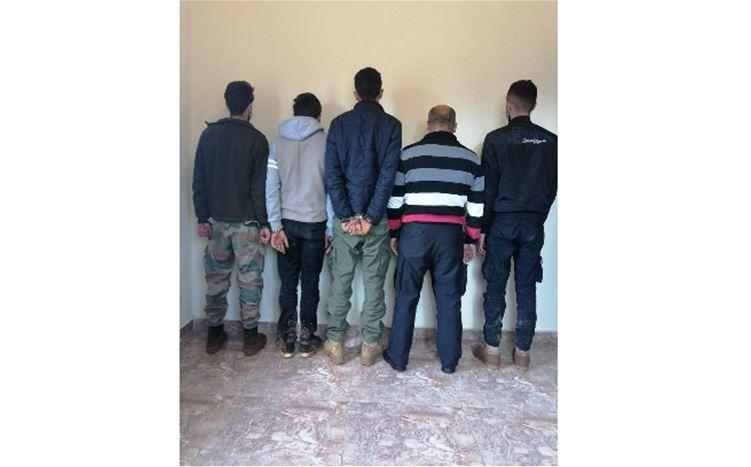 الجيش: توقيف أشخاص في مناطق مختلفة