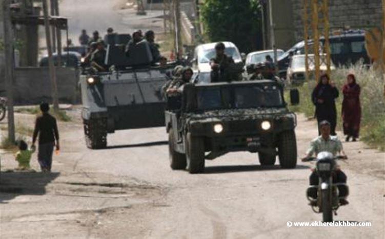 الجيش: توقيف أشخاص في طرابلس