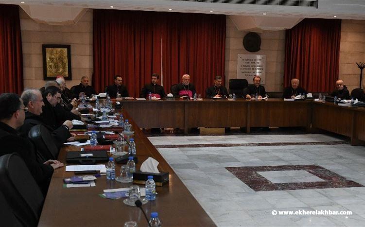 المطارنة الموارنة حذروا من الإخلال بالأمن وشجعوا على الاقتراع
