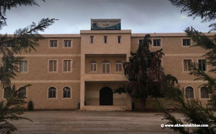 اعتداء على المدرسة الوطنية المارونية في بعلبك