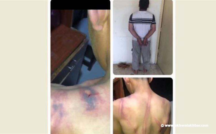 توقيف شخص أقدم على تعنيف ابنه القاصر في قضاء جزين