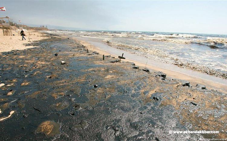 ١٥٧ دولة تطالب إسرائيل بالتعويض عن أضرار البقعة النفطية في لبنان