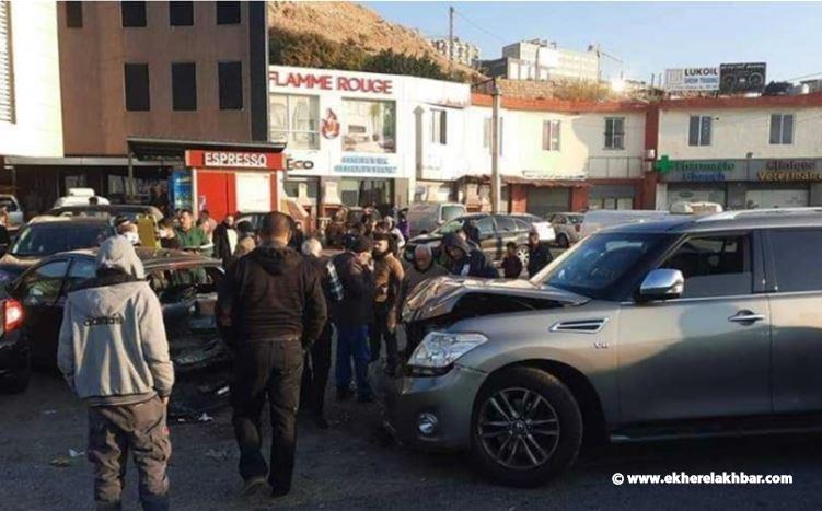 اصابة 5 أشخاص بحادث سير على المسلك الشرقي لاوتوستراد حالات